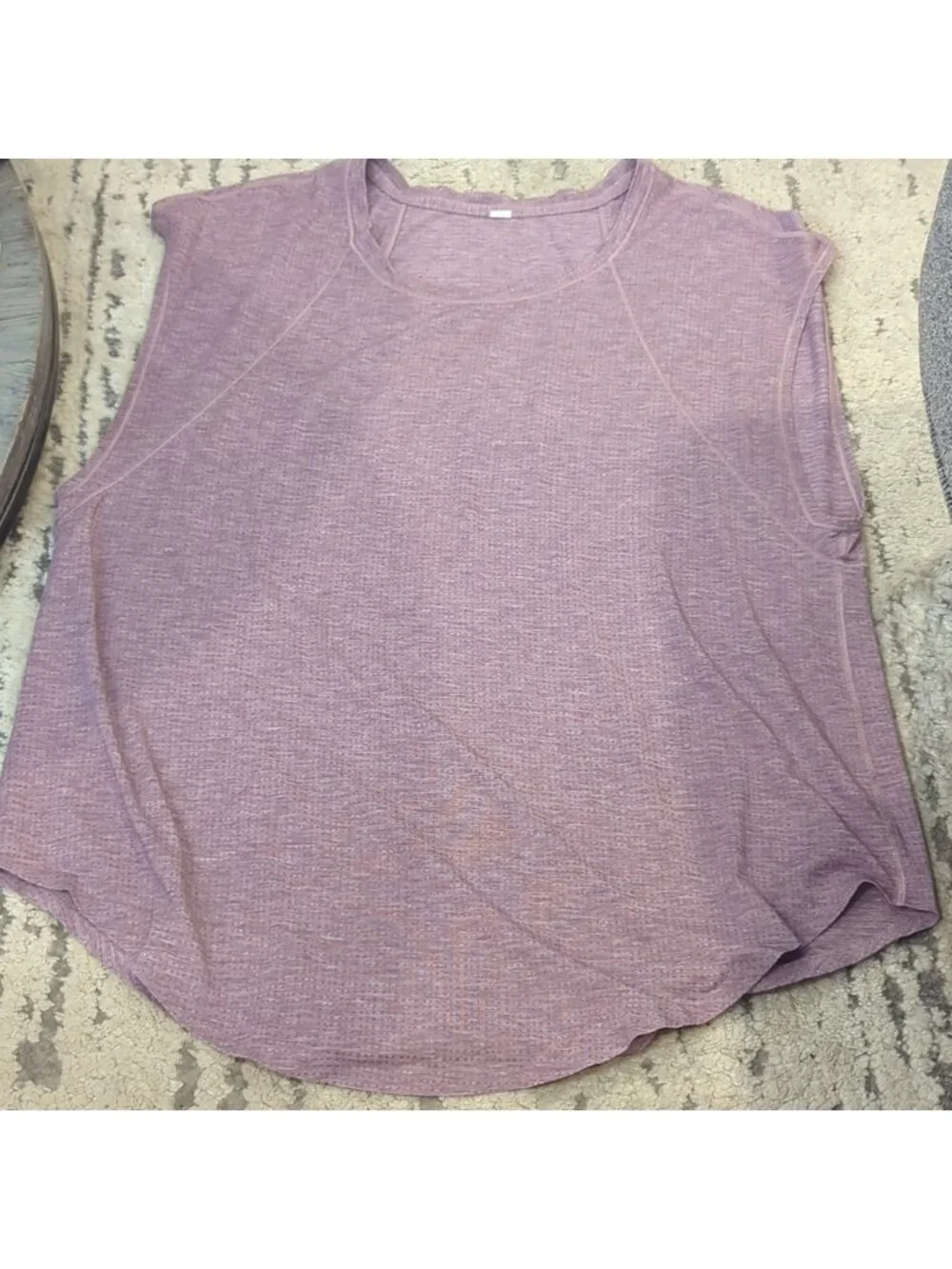 Lululemon Plank To Pike Short Sleeve Heathered Garnet / Garnet